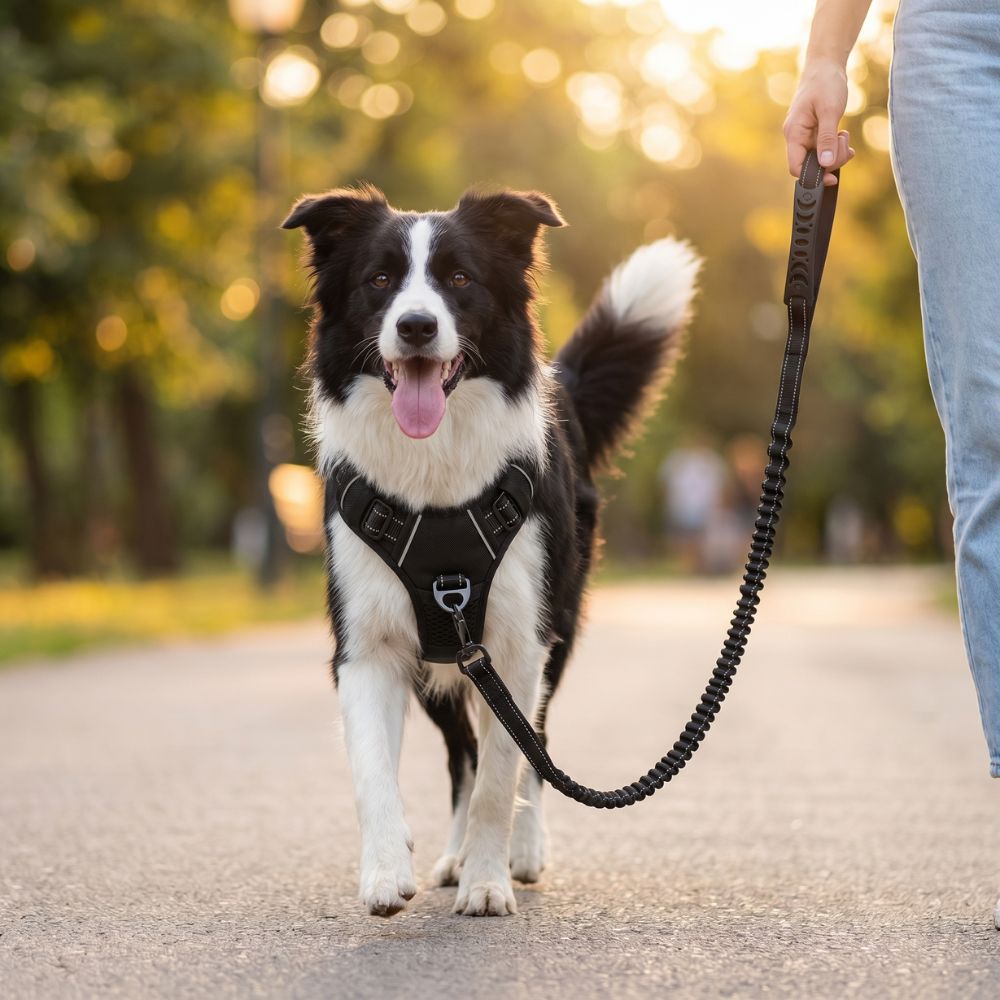 Laisse élastique 1m40 pour chien